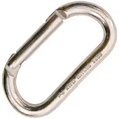 Kong Italy Oval Alu Straight Gate Karabinerhaken