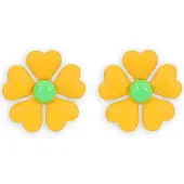 Moschino Bijoux Yellow Größe: OS | Ohrringe Outlet | Damen | Gelb