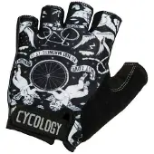 CYCOLOGY Velo Tattoo Kurze Handschuhe