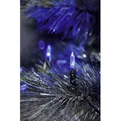 Konstsmide LED Mini-Lichterkette 40er blau / grün aussen 6004-400