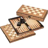 Philos Schach-/Dame-/Backgammon-Kassettenfeld 40 mm, Königshöhe 76 mm