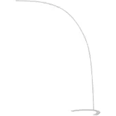 LINDBY LED-Stehleuchte Danua, weiß, Metall, Höhe 200cm