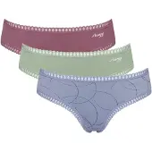 Sloggi Slip GO Crush Hipster Unterwäsche im Dreierpack