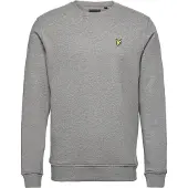 Lyle & Scott Pullover Crew Neck Herren Mid Grey Marl-M