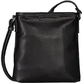 Tom Tailor Umhängetaschen Leora, Cross bag S, black, Schwarz