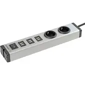 Ehmann 0601x0a02203303 Caricatore USB 6 x 2 x USB Presa schuko
