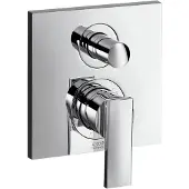 Hansgrohe Citterio-Aufputzteile für Badebatterie Nr. 39455 verchromt