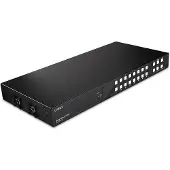 Lindy 38359, HDMI, HDMI, 3,5 mm, 3840 x 2160 Pixel, Schwarz, Metall
