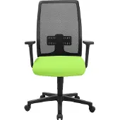 Topstar 539561 EUROSTAR 200 Bürodrehstuhl, Kunststoff, Grün/Schwarz, Standard