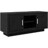 vidaXL TV-Schränk 102 x 35 x 45 cm Schwarz Eichen-Optik Holzwerkstoff