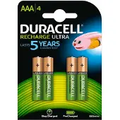 Duracell AAA Wiederaufladbar Turbo 4Ud