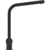 Ideal standard Küchenarmatur Ceralook hoher Auslauf, Ausladung 225mm BC174XG Schwarz