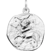Trendor 21218-12 Sternzeichen Schütze 925 Silber Anhänger Ø 16 mm