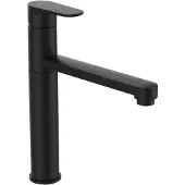 Ideal standard Küchenarmatur Cerafine O hoher Auslauf, Ausladung 205mm BC501XG Schwarz