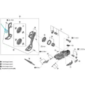Shimano Gs Type Rd-m9250 Y3k79806t Innenkäfigplatte