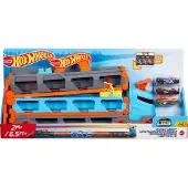 Hot Wheels GVG37 - Hot Wheels - 2-in1 Rennbahn Transporter