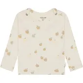 Noppies Langarmshirt All Over Print in Egret | Gr.: 56