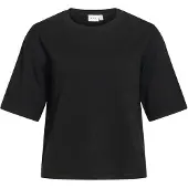 Vila Kurzarmpullover "VIMALU O-NECK 2/4 KNIT TOP-NOOS"