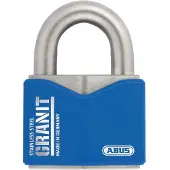 ABUS Granit 37st/55 Sl 10 Messing Vorhängeschloss