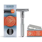 Merkur 90701001 Rasierer Futur Chrome, chrom