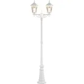 Konstsmide Firenze Standleuchte weiß lackiertes Aluminium, klares Glas 7234-250