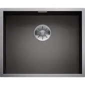 BLANCO Spüle ZEROX 500-U Dark Steel 540 x 440 mm edelstahl 526243