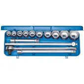 Gedore D 32 EAU-2 Steckschlüssel-Satz 3/4" 14-teilig UD 15/16-2", 6280690