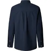 Pepe Jeans für Herren. PM3090838 Creed navy shirt (M), Lässig, Baumwolle, Langarm, Marine