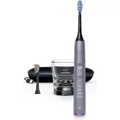 Philips Sonicare DiamondClean DiamondClean Smart 9400 HX9917/90 Akku-Zahnbürste, Erwachsener, Schallzahnbürste, Zahnfleischpflege, Whitening, 62000 Bewegungen pro Minute, Grau, 2 min