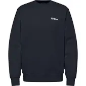 Jack Wolfskin Sweatshirt Essential A63843 Dunkelblau Regular Fit