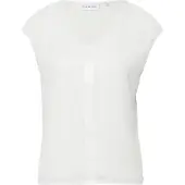 Comma T-Shirt Blusenshirt mit Satinkante