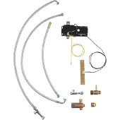 GROHE 30309000, Wasserhahn-Fußschalter-Set, Metall, Kunststoff, Metallisch