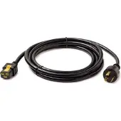 APC - Stromkabel - NEMA L5-20 (M) zu IEC 60320 C19 - Wechselstrom 120 V - 20 A - 3 m - Schwarz - für P/N: SMT2200I-AR, SMT2200R2I-AR, SMT3000I-AR, SMT3000R2I-AR, SRT2K2RXLNX145