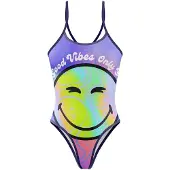 Otso Smiley World Vibes Badeanzug