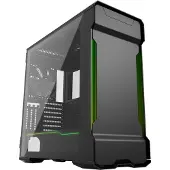 Phanteks Evolv X, Midi Tower, PC, Schwarz, ATX, EATX, micro ATX, Mini-ITX, Aluminium, Stahl, Gehärtetes Glas, Gaming