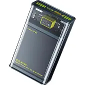 WEKOME WP-321, 20000 mAh, Lithium Polymer (LiPo), Kabelloses Aufladen, Schwarz, Transparent