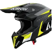 Airoh Wraaap Conquer Crosshelm unisex Futter grau matt, L