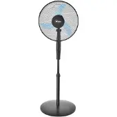 Ardes Easy 41PB Plus, Haushalts-Lamellenlüfter, Schwarz, Flur, 57 dB, 40 cm, 0 - 20 mm