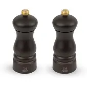 Peugeot Salz- Und Pfeffermühle Clermont 13 Cm Set Schokolade Buche