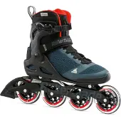 Rollerblade Macroblade 90, 24 - 31.5, Erwachsene, Männlich, Blau, Orange, Einfarbig, Hoher Stiefel