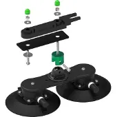 TreeFrog Dachboxträger 22 4 x 150 x 330 mm Schwarz - flexibler Dachboxhalter ....