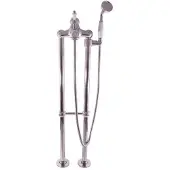 RAV copy of SEINA Standduschsäule mit SLEZAK Chrom Handbrause Oberfläche: Chrom Keramik,