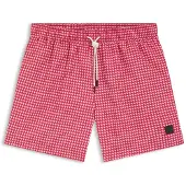 BOSS Bedruckte Badeshorts mit Logo-Badge Grösse S