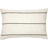 Broste Copenhagen - Sigrid Kissenbezug, 40 x 60 cm, hellbeige / schwarz