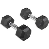 Olive Rubber Hex 7kg Hantel 2 Einheiten
