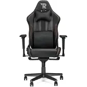 Ranqer 8720598690262, Universal-Gamingstuhl, 200 kg, Schwarz, Metall, Schwarz, Harte Armlehne