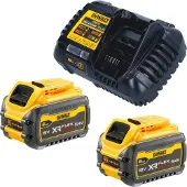 DeWalt DCK2016T2T-QW Werkzeugset Akku-Schlagbohrschrauber Akku-Winkelschleifer Akku