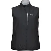 Jack Wolfskin - Women's Trail Light Insulation 2in1 Vest - Kunstfaserweste Gr XXL schwarz/grau