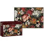 Interdruk Puzzle Secret Garden: Frage zwischen Blumen 1000 Puppen