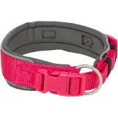 Trixie Premium Halsband Hond Extra Breed Fuchsia / Grafiet Grijs